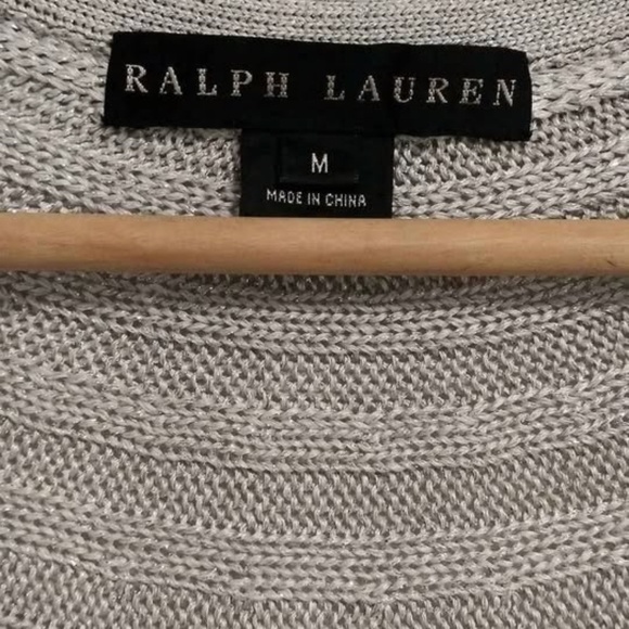 Ralph Lauren Black label Dolman sleeved Silk Cardigan Size M - Picture 3 of 8